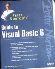 Tapa de Peter Norton's guide to Visual Basic 6