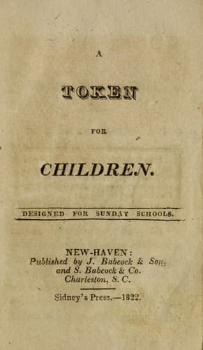 Tapa de A token for children.