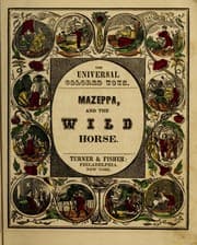 Tapa de Mazeppa, and the wild horse