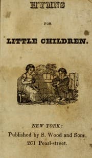 Tapa de Hymns for little children