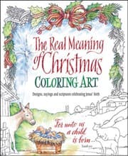 Tapa de The Real Meaning of Christmas Coloring Art