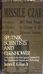 Tapa de Sputnik, scientists, and Eisenhower