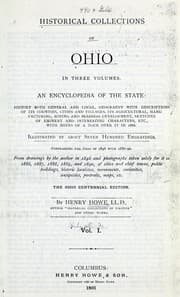 Tapa de Historical collections of Ohio