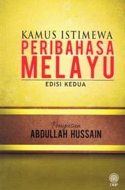 Tapa de Kamus istimewa peribahasa Melayu