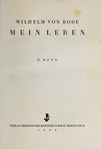 Tapa de Mein Leben