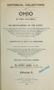 Tapa de Historical collections of Ohio ...