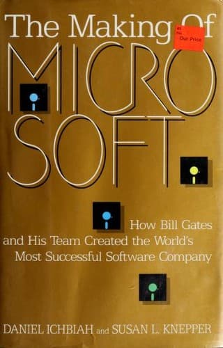 Tapa de The making of Microsoft
