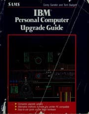 Tapa de IBM personal computer upgrade guide