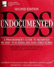 Tapa de Undocumented DOS