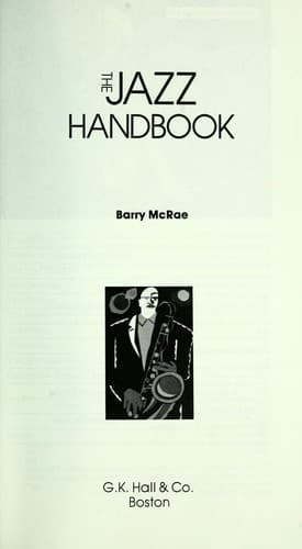 Tapa de The jazz handbook