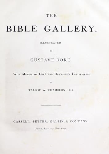 Tapa de The Bible gallery