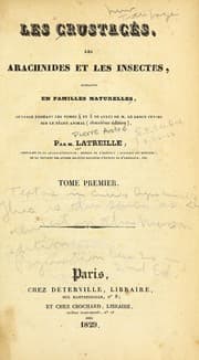 Tapa de Les crustacés, les arachnides et les insectes