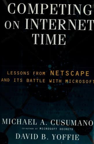 Tapa de Competing on Internet time