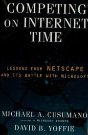 Tapa de Competing on Internet time