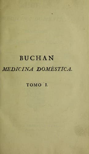 Tapa de Medicina domestica ...
