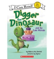 Tapa de Digger the Dinosaur and the Cake Mistake
