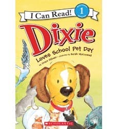 Tapa de Dixie loves school pet day