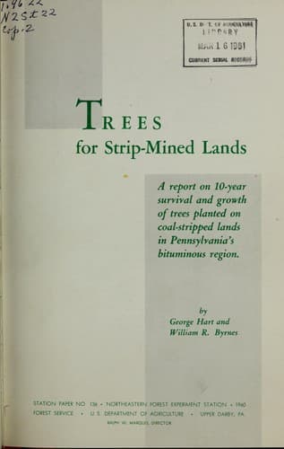Tapa de Trees for strip-mined lands