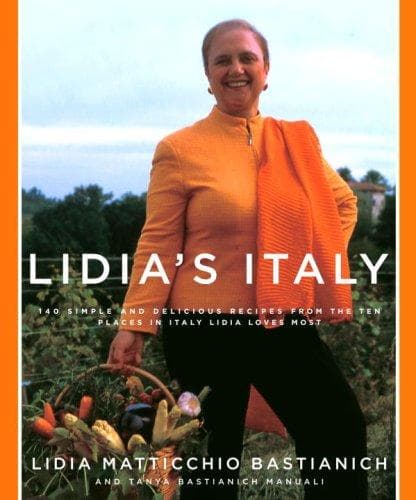 Tapa de Lidia's Italy