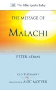 Tapa de The Message Of Malachi I Have Loved You Says The Lord