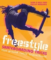 Tapa de Freestyle Skateboarding Tricks Flat Ground Rails Transitions