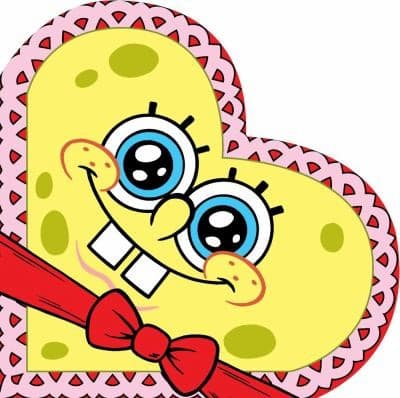 Tapa de Spongebobs Hearty Valentine