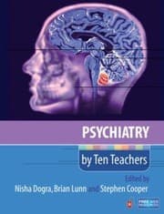 Tapa de Psychiatry By Ten Teachers