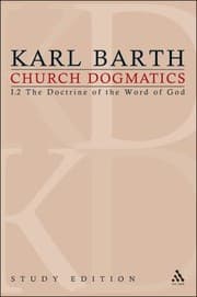 Tapa de Church Dogmatics Study Edition 6