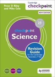 Tapa de Cambridge Checkpoint Science Revision Guide For The Cambridge Secondary 1 Test