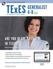 Tapa de Texes Texas Examinations Of Educator Standards Generalist 48 111