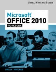 Tapa de Microsoft Office 2010 Introductory Workbook