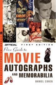 Tapa de The Official Price Guide to Movie Autographs and Memorabilia