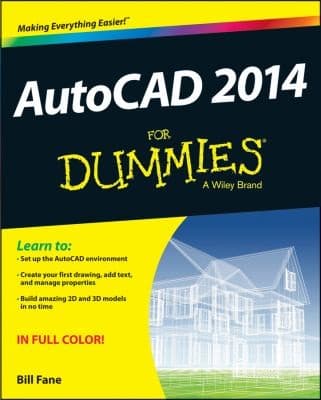 Tapa de Autocad 2014 For Dummies