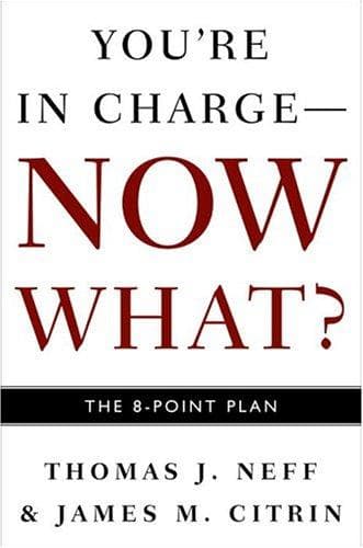 Tapa de You're in charge, now what?