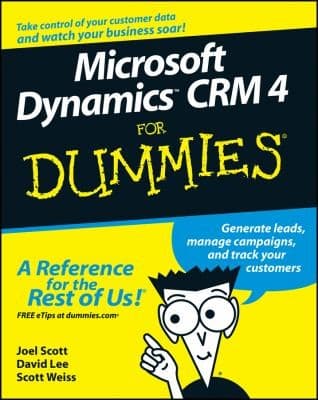 Tapa de Microsoft Dynamics Crm 4 For Dummies