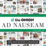 Tapa de The Onion Ad Nauseam 2004 Day-By-Day Calendar