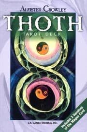 Tapa de Thoth Tarot Deck Ordo Templi Orientis In Small Card Size