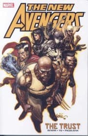 Tapa de The New Avengers The Trust