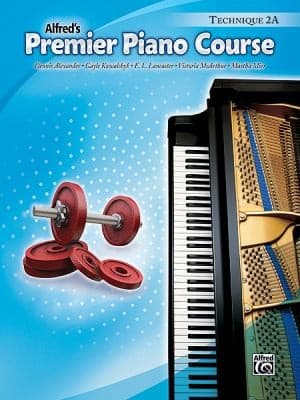 Tapa de Premier Piano Course Technique Book 2a