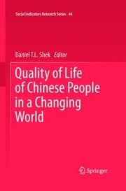 Tapa de Quality Of Life Of Chinese People In A Changing World