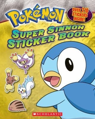 Tapa de Super Sinnoh Sticker Book