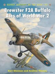 Tapa de Brewster F2a Buffalo Aces Of World War 2