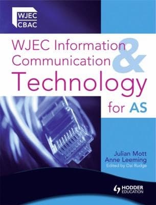 Tapa de Wjec Ict For As