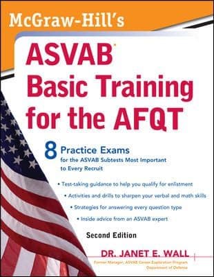 Tapa de Mcgrawhills Asvab Basic Training For The Afqt