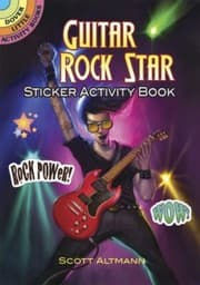 Tapa de Guitar Rock Star Sticker Activity Book
Dover Little Activity Books Paperback