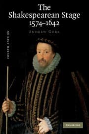 Tapa de The Shakespearean Stage 15741642
