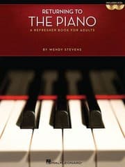 Tapa de Returning To The Piano A Refresher Book For Adults