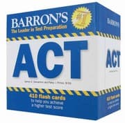 Tapa de Barrons Act 400 Flash Cards