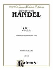 Tapa de Saul An Oratorio