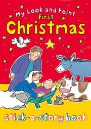 Tapa de My Look And Point First Christmas Stickastory Book
